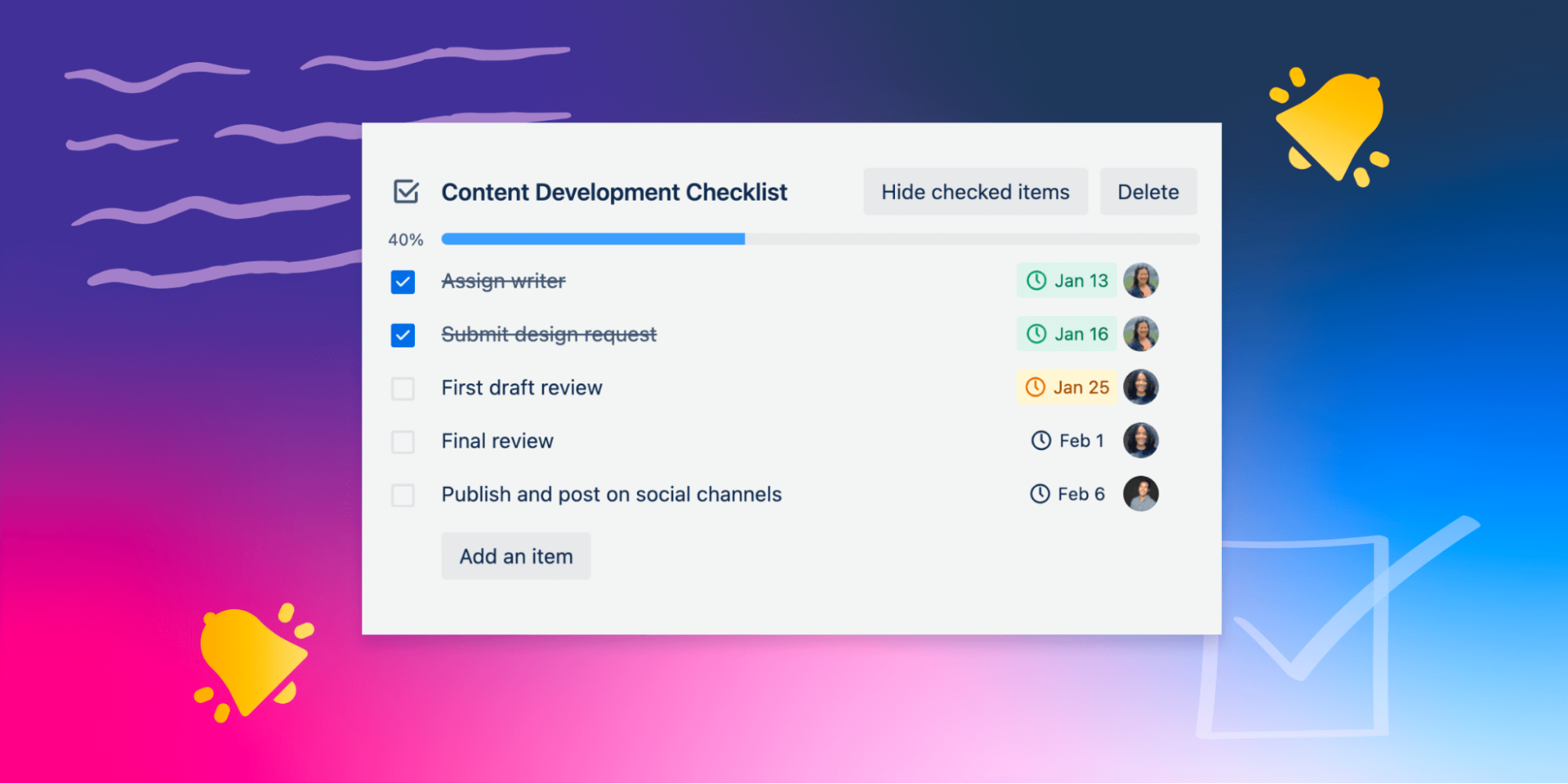 Due Date Management for Enhanced Time Efficiency